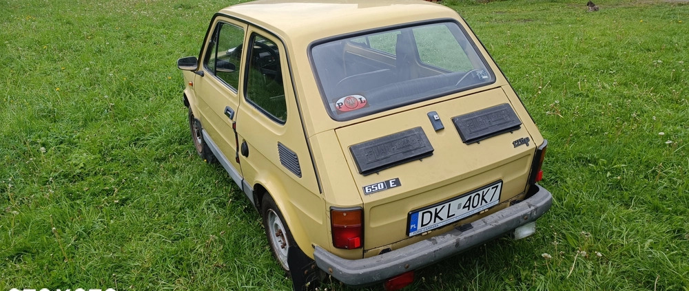 Fiat 126 cena 5850 przebieg: 98700, rok produkcji 1987 z Kłodzko małe 106